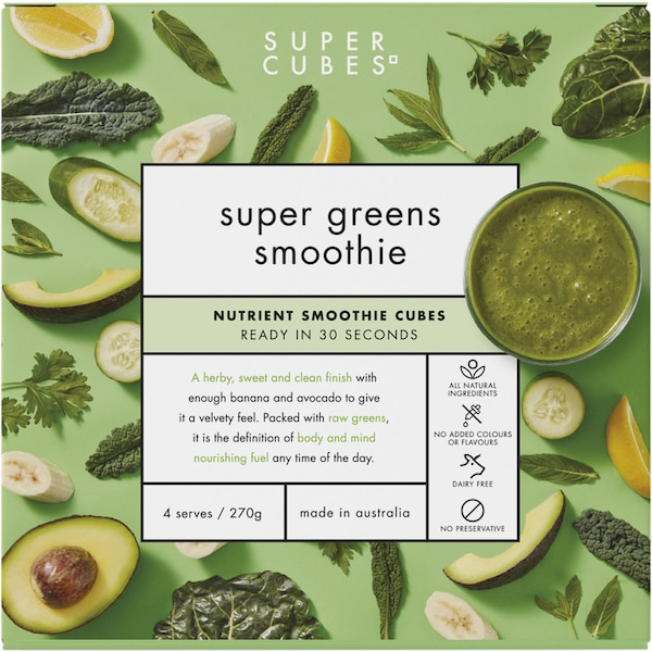 Super Cubes Super Greens Smoothie 270g