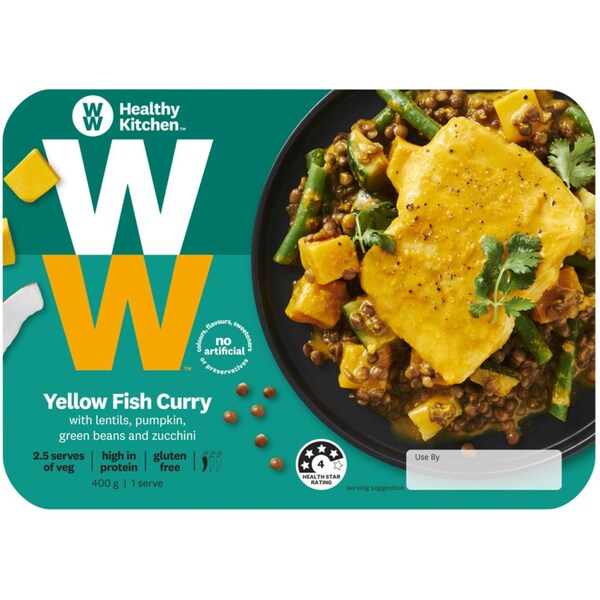 Weight Watchers Yellow Fish Curry Chilled Meal 400g