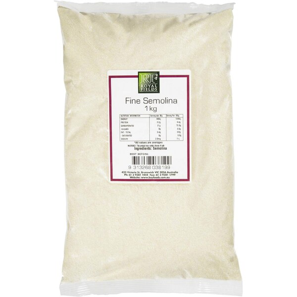 Royal Fields Royal Fields Fine Semolina 1kg