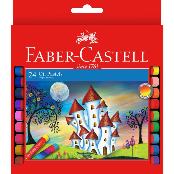 Faber-Castell Oil Pastels 24 pack