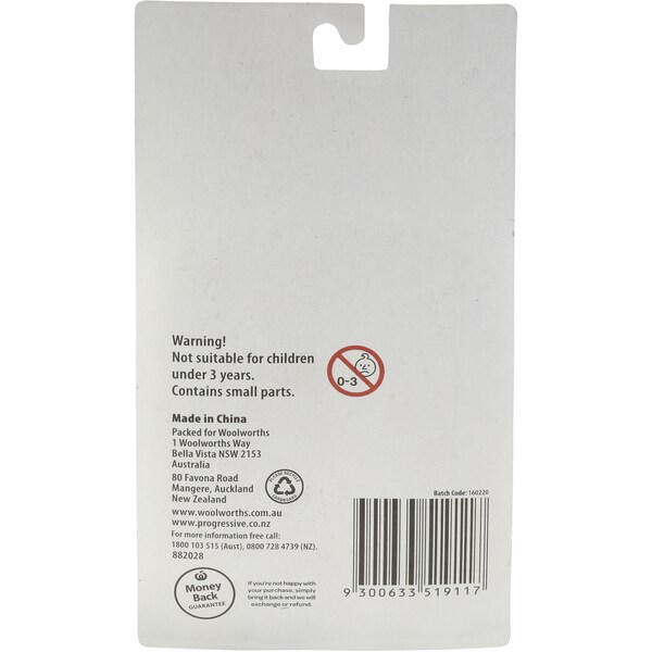 Woolworths Kids Stationery Stamp 4pk