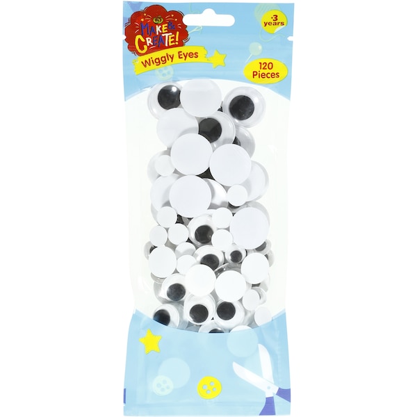 Woolworths Make & Create Wiggly Eyes 100 pack