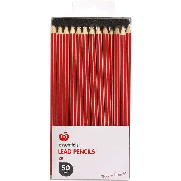 Essentials 2B Pencils 50 pack