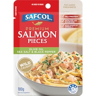 Safcol Premium Salmon Pieces Olive Oil Sea Salt & Black Pepper