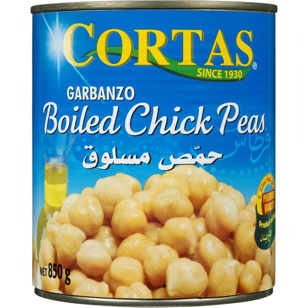 Cortas Boiled Chickpeas Whole 850g