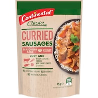 Continental Recipe Base Curried Sausages