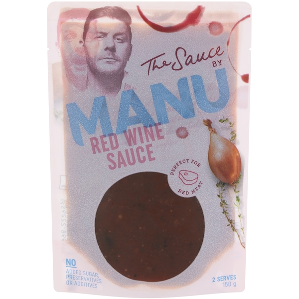 By Manu The Sauce Red Wine 150G