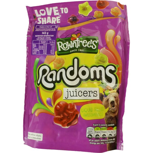 Rowntree's Random Juicers 143g