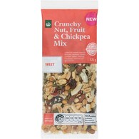 Woolworths Crunchy Nut Fruit & Chickpea Mix