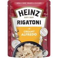 Heinz Rigatoni Pasta Pouch With Creamy Alfredo Sauce
