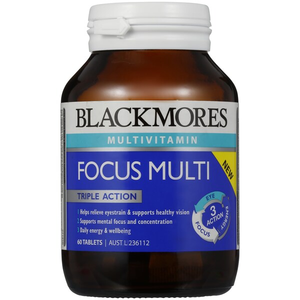 Blackmores Focus Multi 60 Pack