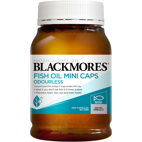 Blackmores Fish Oil Mini Odourless 400 Pack