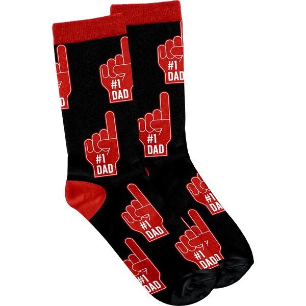 Father's Day #1 Dad Socks each