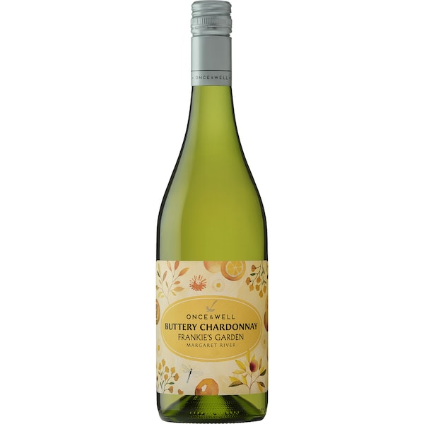 Once & Well Frankies Buttery Chardonnay Bottle 750mL