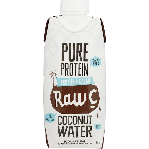 Raw C Coconut Water Pure Protein With Cacao 330ml