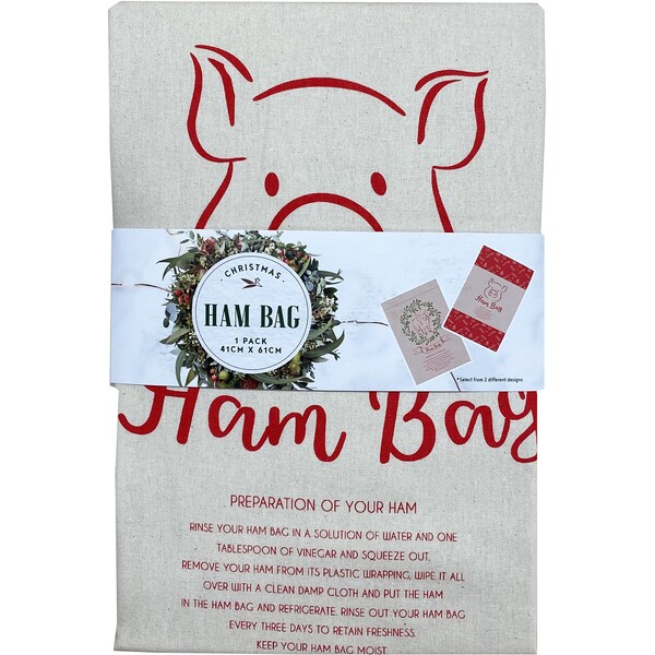 Christmas Ham Bag Assorted Each