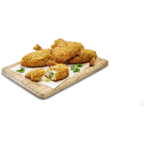 From the Deli Chicken Kyiv Bone In Herb & Garlic each