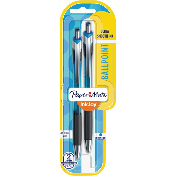 Paper Mate INKJOY PEN 550 RT 1.0MM BLUE EACH