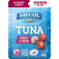 Safcol Wild Caught Tuna Tomato & Onion