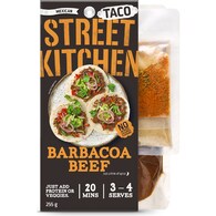 Street Kitchen Barbacoa BBQ Beef Tacos Meal Kit
