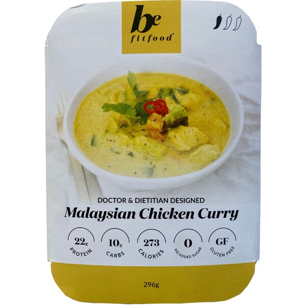 Be Fit Food Malaysian Chicken Curry 296g