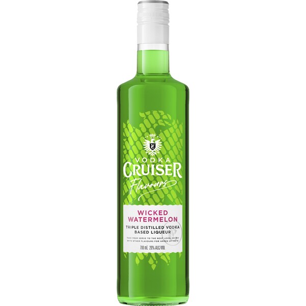 Vodka Cruiser Wicked Watermelon Bottle 700mL