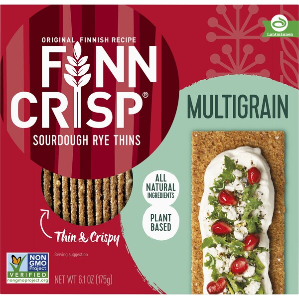 Finn Crisp Sourdough Rye Thins Multigrain 175g