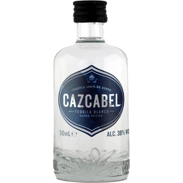 Cazcabel Blanco Tequila Mini Bottle 50mL