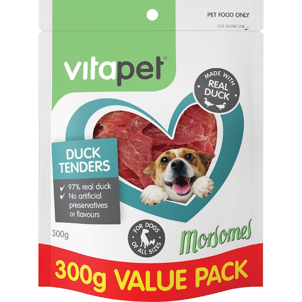 Vita Pet Duck Tenders Dog Treats 300g