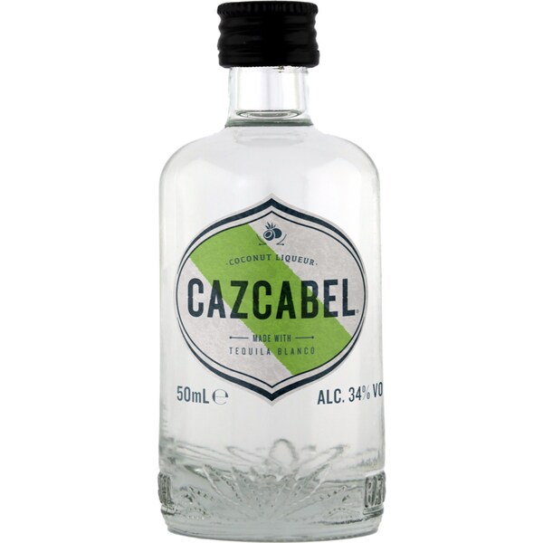 Cazcabel Coconut Tequila Liqueur Mini Bottle 50mL