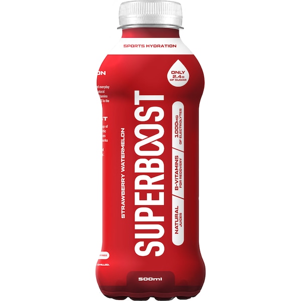 Superboost Hydration Strawberry Watermelon 500mL