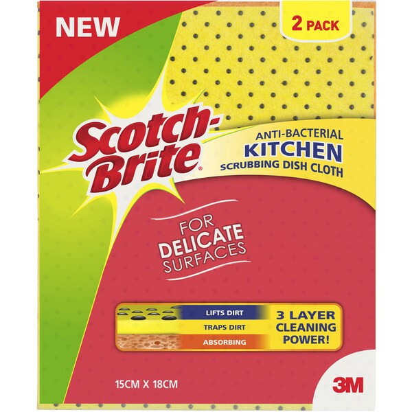 Scotch-Brite Kitchen Sponge 2 Pack