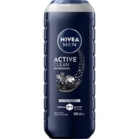 Nivea Men Active Clean 3 In 1 Shower Gel & Body Wash