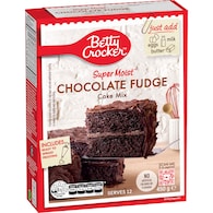 Betty Crocker Chocolate Fudge Cake Mix Cake Mix