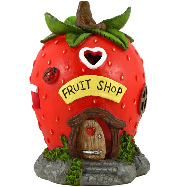 Mirabella Solar Fruit Fairy House Each