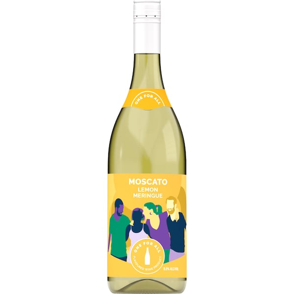 One For All Lemon Meringue Moscato Bottle 750mL