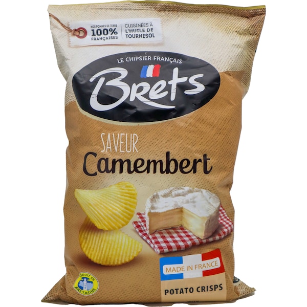 Brets Chips Camembert 125g