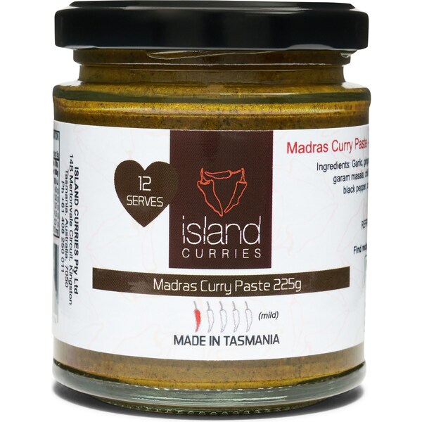 Island Curries Madras Curry Paste Mild 225g