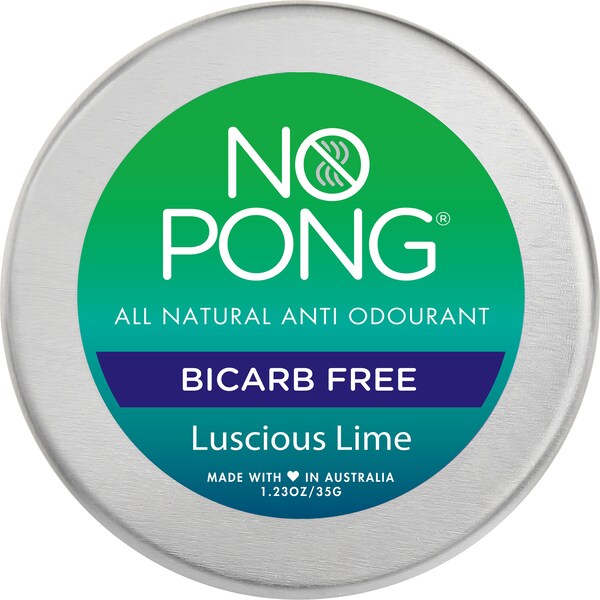 No Pong Solid Deodorant Luscious Lime 35g