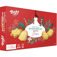 Bisko Bakehouse Traditional Shortbread Festive Shapes