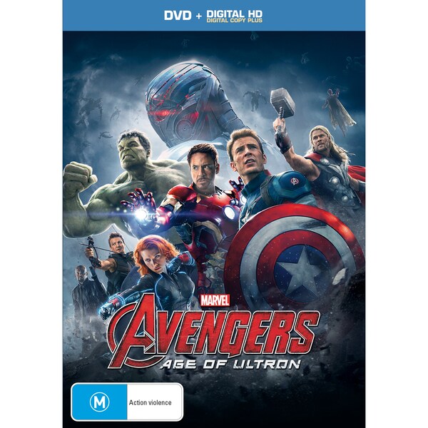 Avengers Age Of Ultron Dvd  Each
