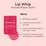 MCoBeauty Lip Whip Intense Repair Balm Berry each
