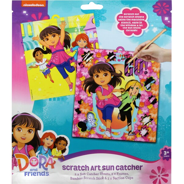 Nickelodeon Assorted Scratch Art Sun Catchers each
