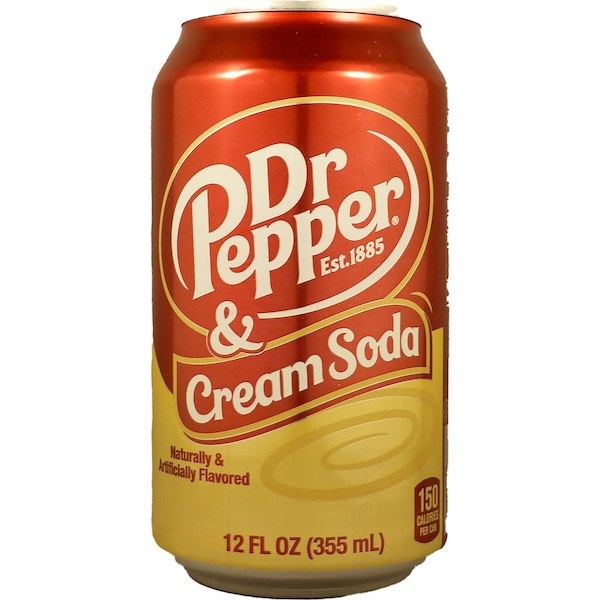 Dr Pepper Cream Soda Can 355mL