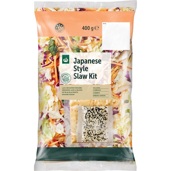 Woolworths Japanese Style Slaw Kit 400g