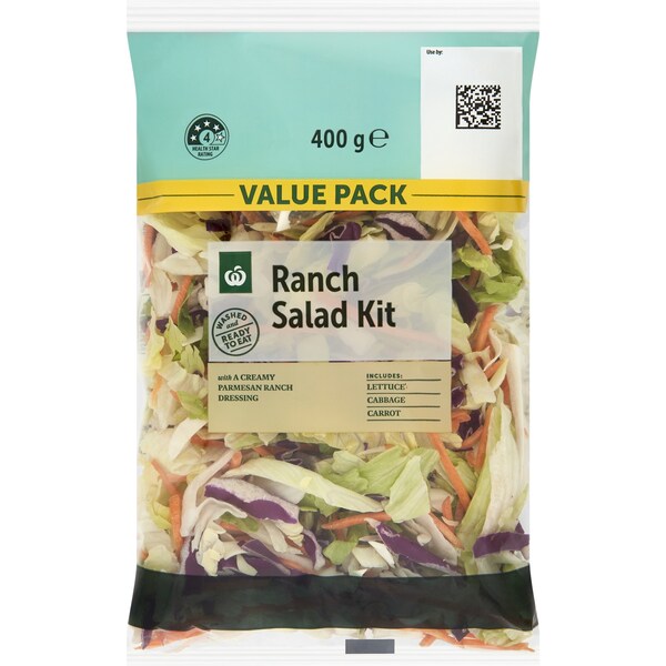 Woolworths Ranch Salad Kit 400g