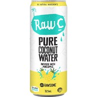 Raw C Pure Natural Coconut Water Pineapple