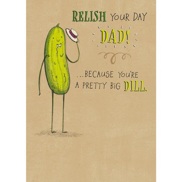 John Sands Father's Day Card Dad Relish Your Day Each