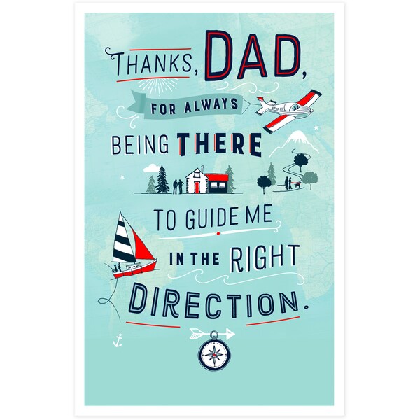 Fathers Day Card Adventure Each