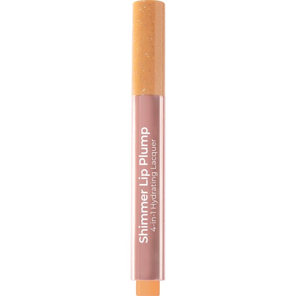 MCoBeauty Shimmer Lip Plump 4 In 1 Hydrating Lacquer Soft Peach each